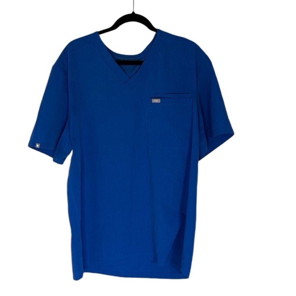 Figs Vivid Blue Short Sleeve for medical wear